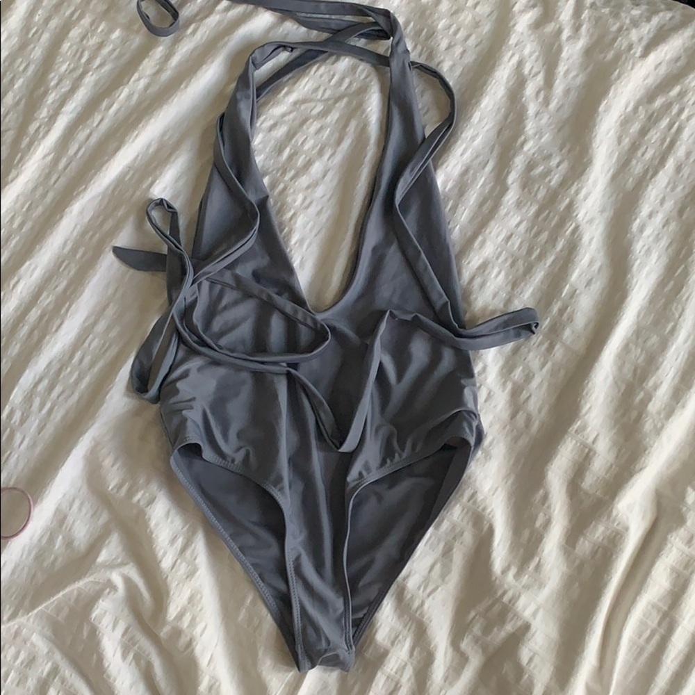 Wrap swimsuit